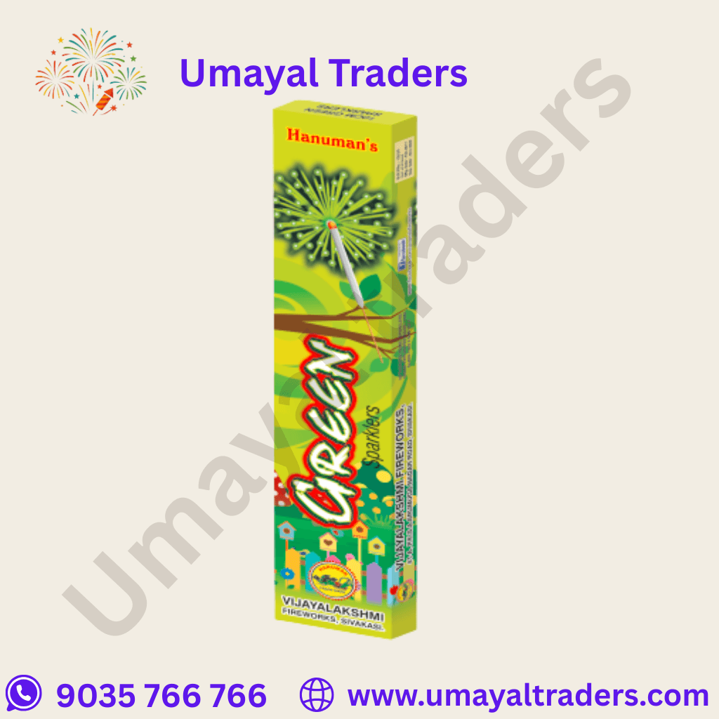 Hanuman 10 CM Green Sparklers