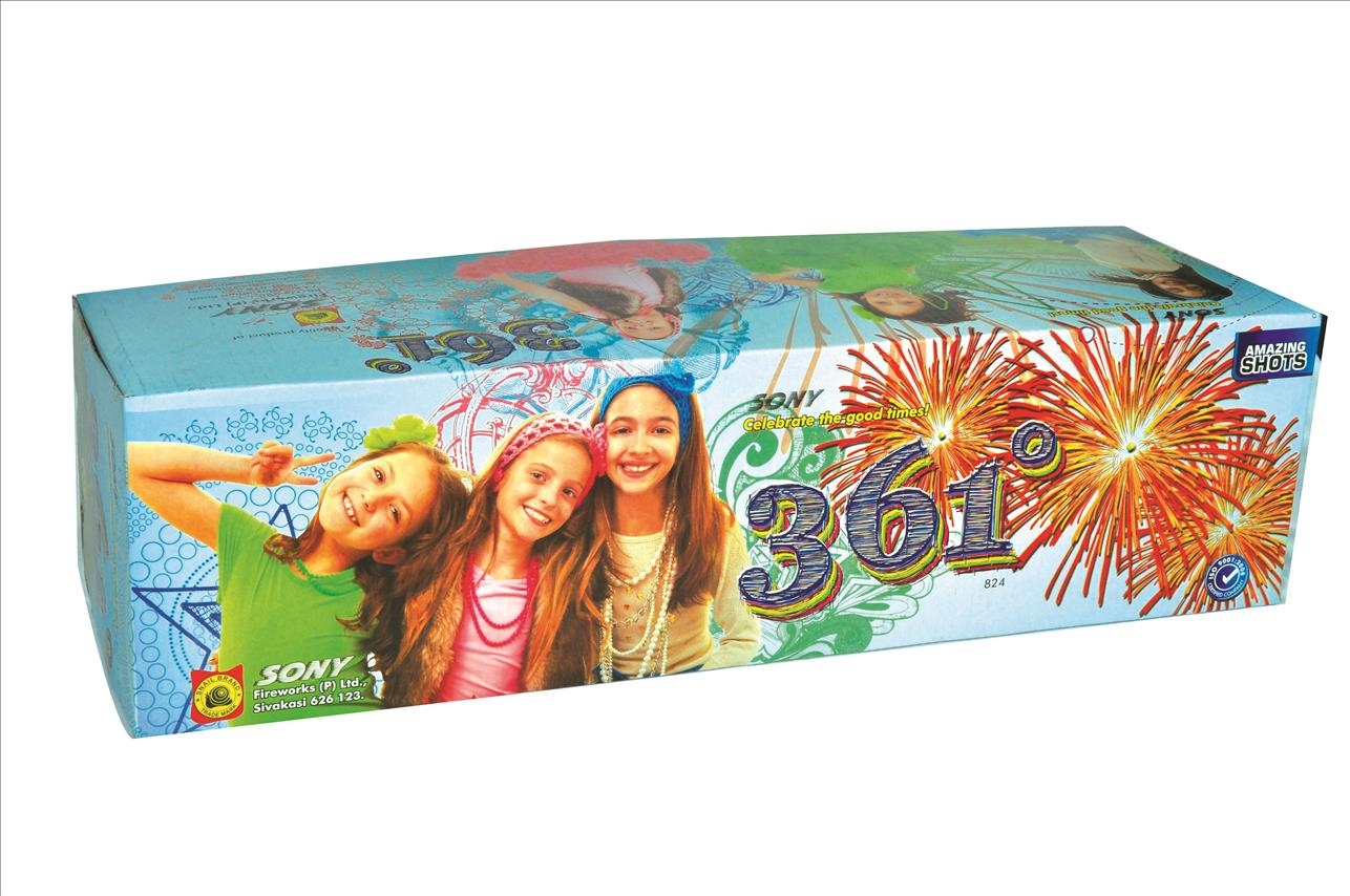 361° (30 Shot) – Full Circle Aerial Show | Sony Fireworks | Umayal Crackers