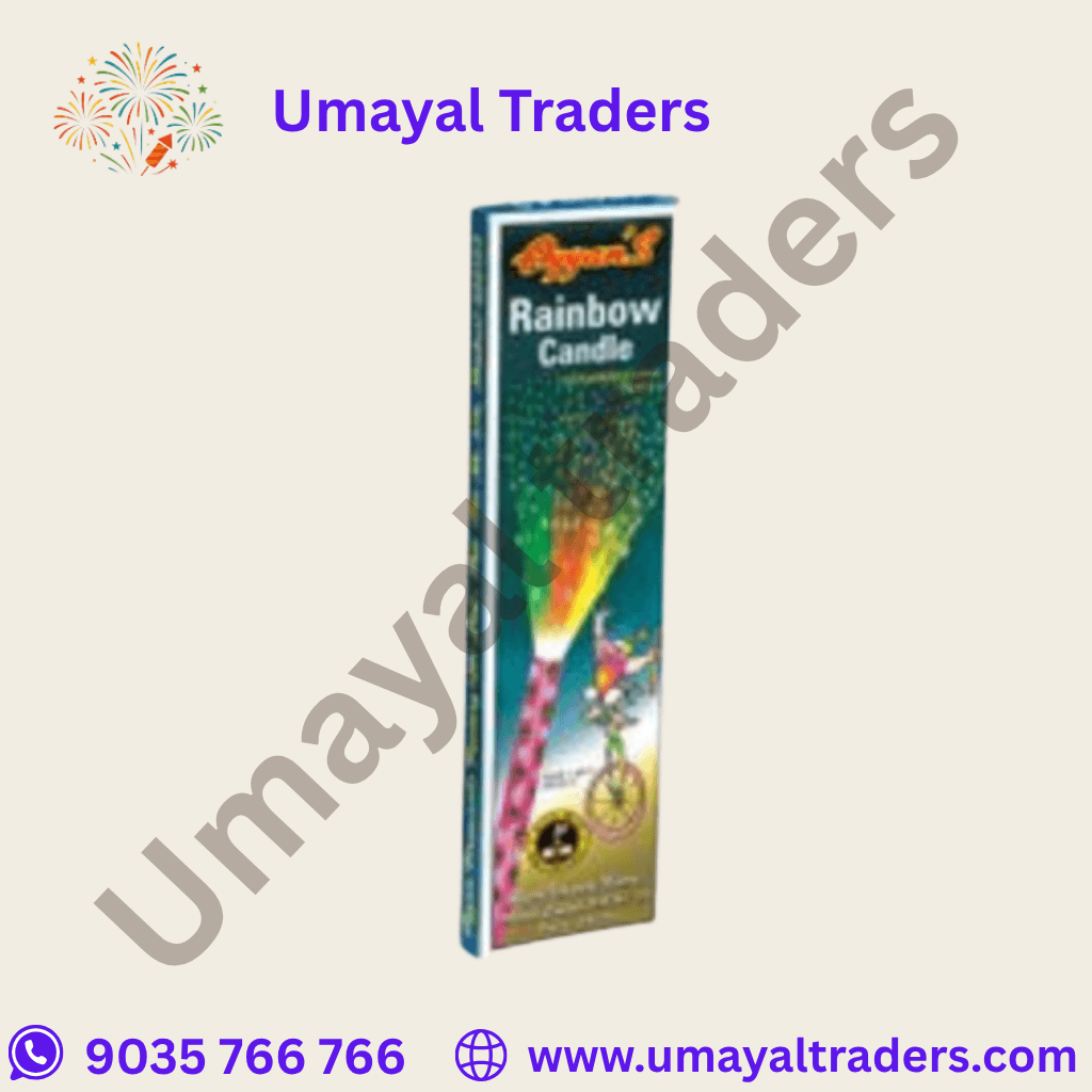 Ayyans Rainbow Candle