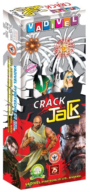 Crack Jack – 4" Premium Aerial Shells (2 Pcs/Box) | Vadivel Fireworks | Umayal Crackers
