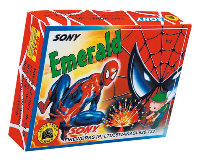 Emerald Foils (25 Piece) – Sparkle Green, Celebrate Grand | Sony Fireworks | Umayal Crackers