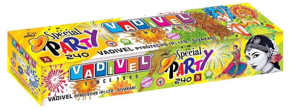 Special Party 240 – 20mm Multi Aerial Shots | Vadivel Fireworks | Umayal Crackers