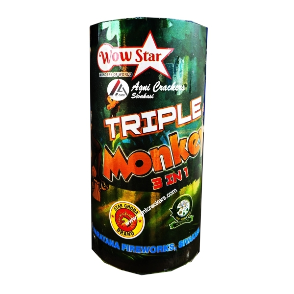 Triple Monkey 3-In-1