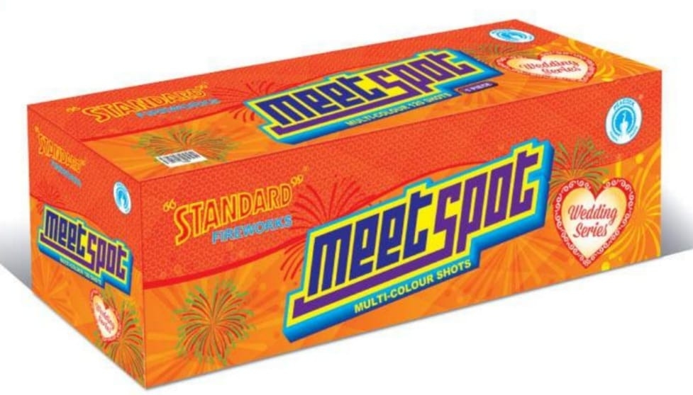 120 Shots Saffire – Meet Spot Series | Standard Fireworks