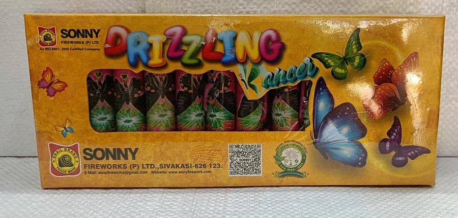 Drizzling Dancer (10 Pieces) – A Rhythm Of Sparkles In Every Step | Sony Fireworks | PMS Crackers