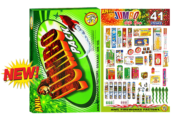 Jumbo Gift Box – 41 Eco-Friendly Fireworks | Anil Fireworks, Sivakasi thumbnail