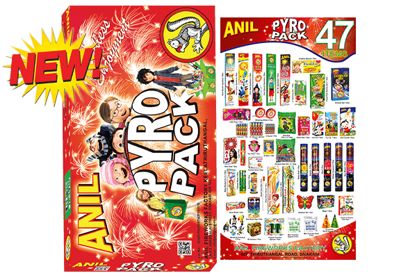 Pyro Gift Box – 47 Eco-Friendly Crackers | Anil Fireworks, Sivakasi thumbnail