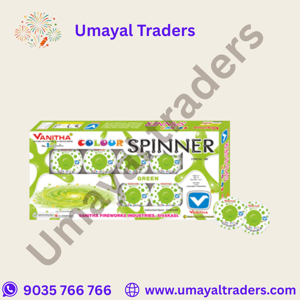 Vanitha Colour Spinner Green thumbnail