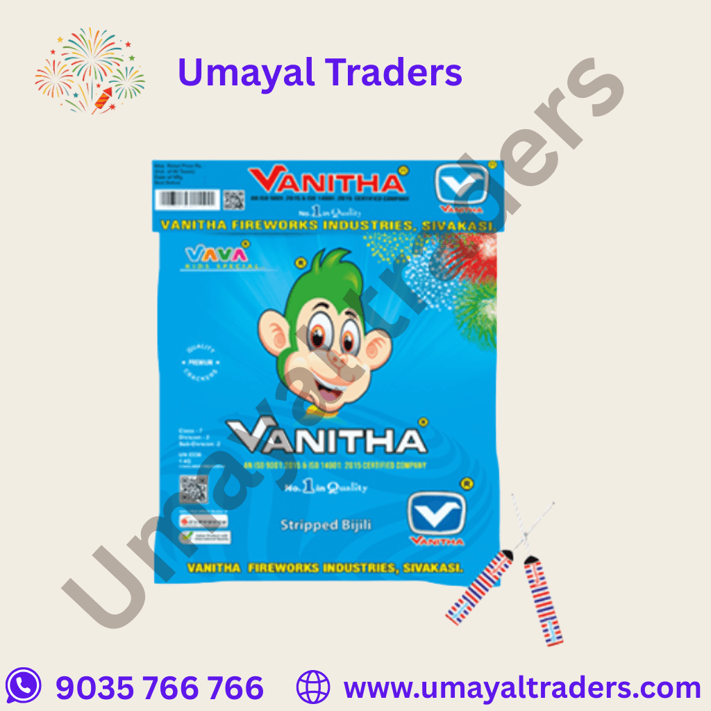 Vanitha Stripped Bijili Crackers thumbnail