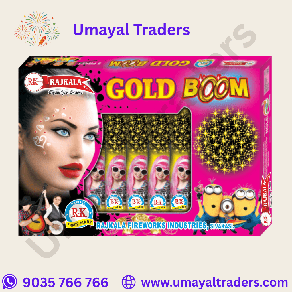 Raj kala Gold Boom Flash With Gold Glittering thumbnail