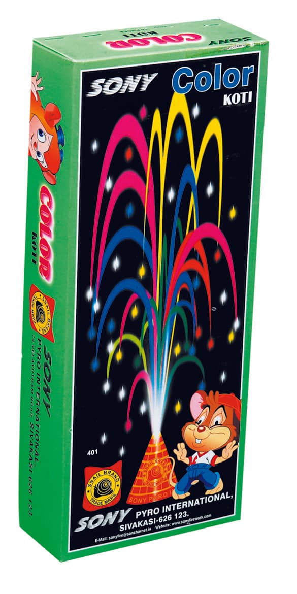 Colour Koti (1 Box) – 1000 Bursts Of Colorful Joy | Sony Fireworks | Umayal Crackers thumbnail