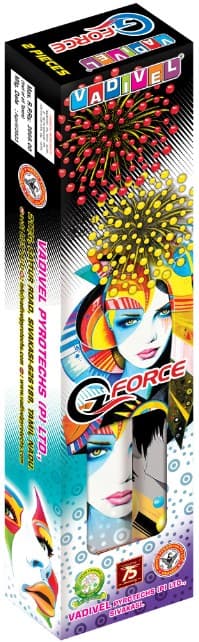 G-Force – Premium Aerial Shells 2" (Double Piece Packing)  | Vadivel Fireworks | Umayal Crackers