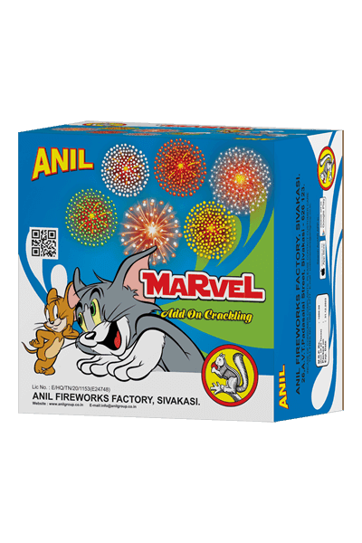 Marvel – 25 Shots Crackling Fireworks | Green Crackers By Anil Fireworks thumbnail