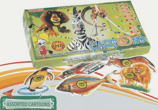 Assorted Cartoon Nayagi Fireworks