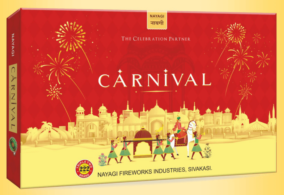 Carnival Giftbox – 40 Celebration Fireworks By Nayagi | Exclusive At Umayal Crackers