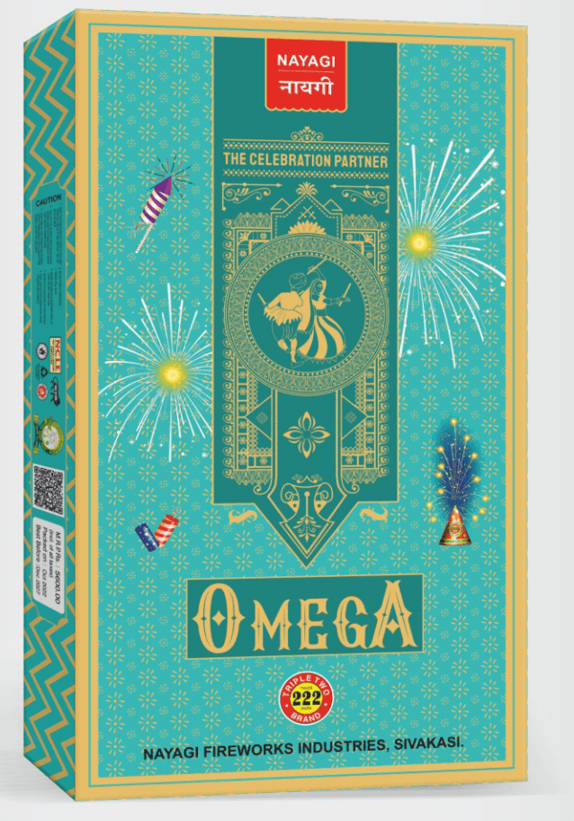 Omega Giftbox – 50 Fireworks For Grand Celebrations | Nayagi - Umayal Crackers thumbnail