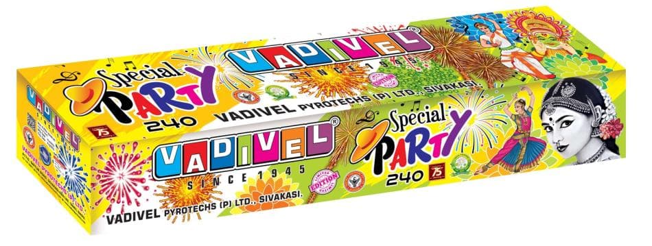 Special Party 240 – 20mm Multi Aerial Shots | Vadivel Fireworks | Umayal Crackers thumbnail