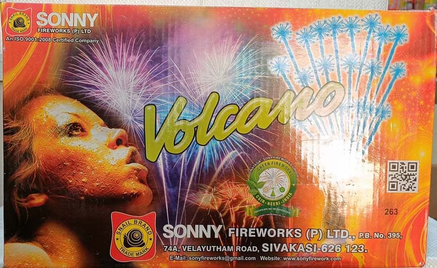 Volcano – Eruptive Repeating Shooter | Sony Fireworks | Umayal Crackers