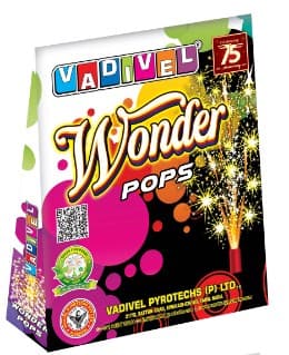 Wonder Pops (5 Pcs/Box) – Fancy Fountain Crackers | Vadivel Fireworks | Umayal Crackers thumbnail