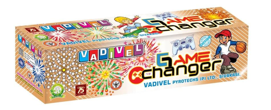 Game Changer – 20mm Multi Aerial Shots | Vadivel Fireworks | Umayal Crackers thumbnail