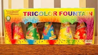 Tricolour Pot Standar Fireworks Umayal Crackers thumbnail