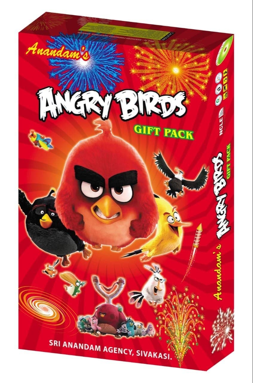 Angry Bird Red & Green (4″) thumbnail