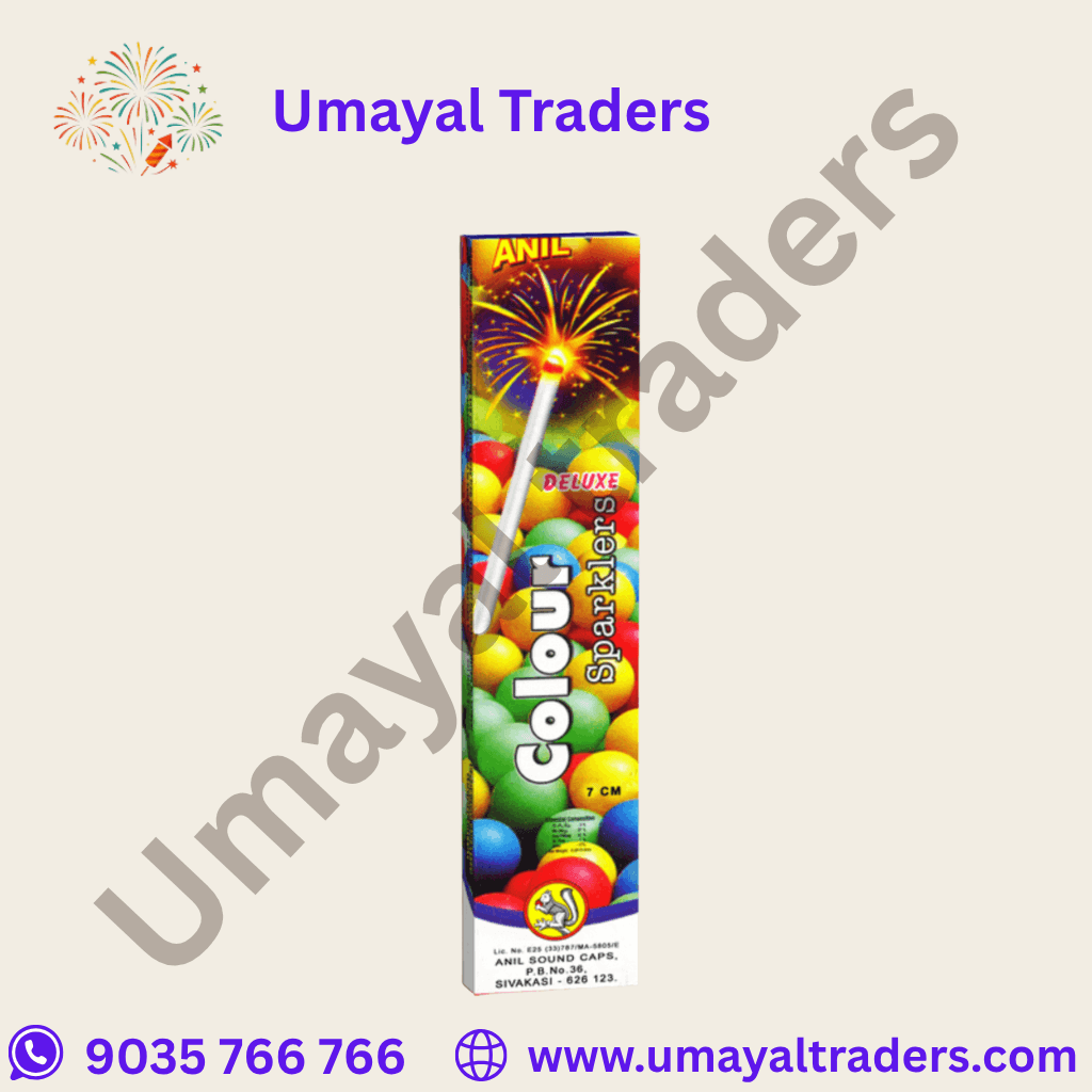 Anil 7cm Deluxe Colour Sparklers