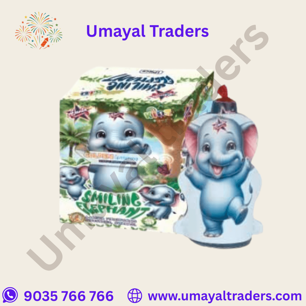 Ajanta Smiling Elephant(Silver Mega Toy Fountain)