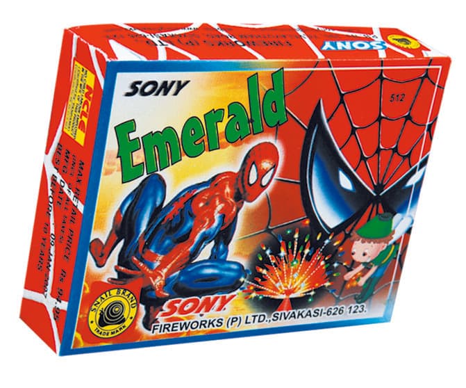 Emerald Foils (25 Piece) – Sparkle Green, Celebrate Grand | Sony Fireworks | Umayal Crackers