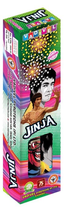 Jinja – Premium Aerial Shells (2 Pcs/Box) | Vadivel Fireworks | Umayal Crackers